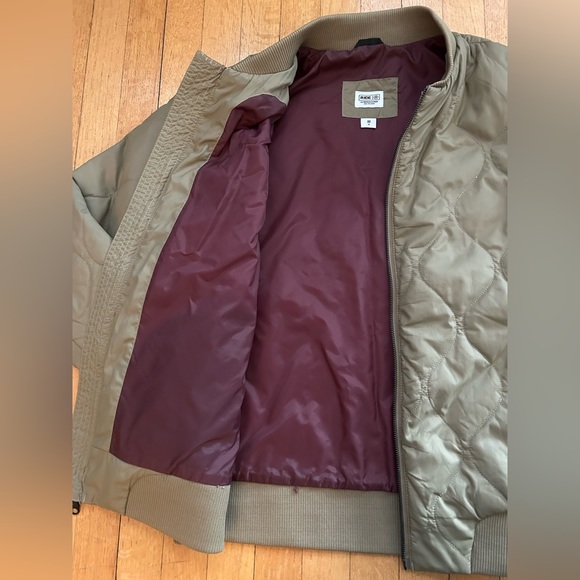 Ride Outerwear Olive Quilted Jacket Medium - Picture 3 of 5